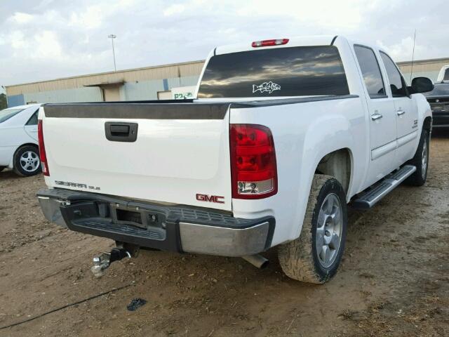 3GTP1VE04BG158373 - 2011 GMC SIERRA C15 WHITE photo 4