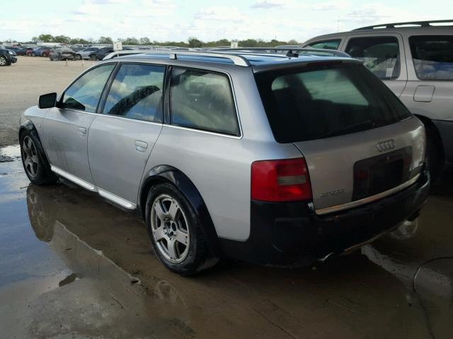 WAUYP54B61N067453 - 2001 AUDI ALLROAD SILVER photo 3