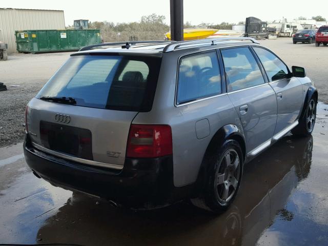 WAUYP54B61N067453 - 2001 AUDI ALLROAD SILVER photo 4