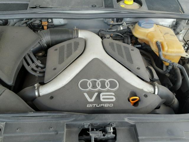 WAUYP54B61N067453 - 2001 AUDI ALLROAD SILVER photo 7