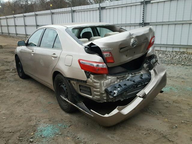 4T1BE46K37U090740 - 2007 TOYOTA CAMRY NEW SILVER photo 3