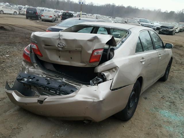 4T1BE46K37U090740 - 2007 TOYOTA CAMRY NEW SILVER photo 4