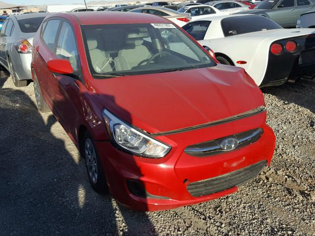 KMHCT5AE8HU311848 - 2017 HYUNDAI ACCENT SE RED photo 1