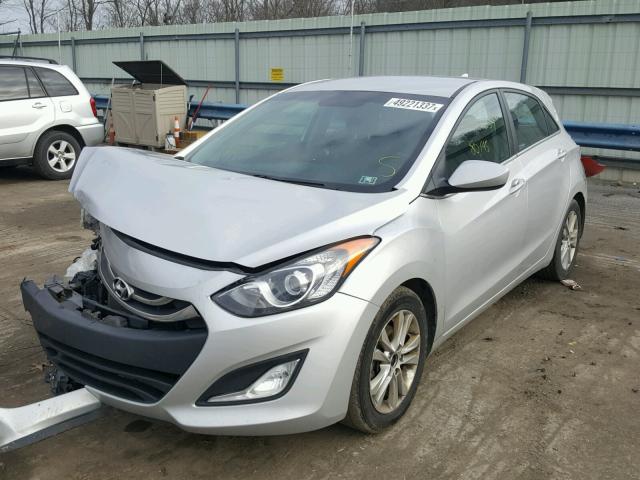 KMHD35LE8DU101505 - 2013 HYUNDAI ELANTRA GT SILVER photo 2