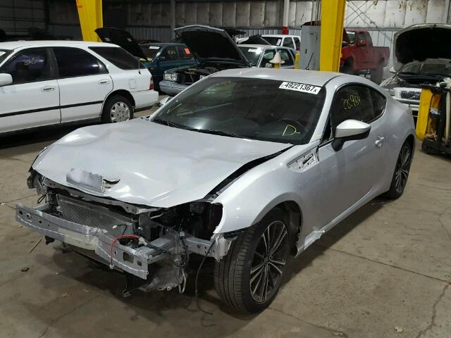 JF1ZNAA11E8705541 - 2014 TOYOTA SCION FR-S SILVER photo 2