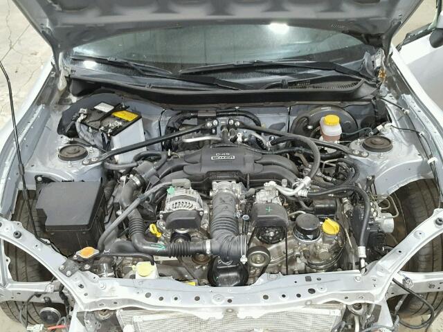 JF1ZNAA11E8705541 - 2014 TOYOTA SCION FR-S SILVER photo 7