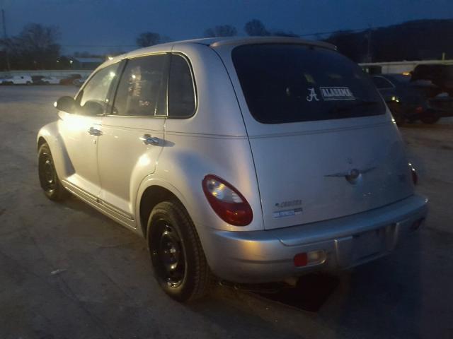 3A4FY58B67T505425 - 2007 CHRYSLER PT CRUISER SILVER photo 3