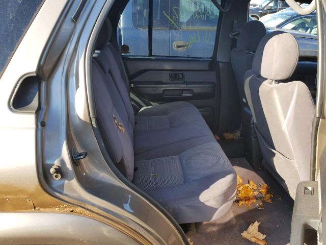 JN8DR09Y22W736958 - 2002 NISSAN PATHFINDER GRAY photo 6