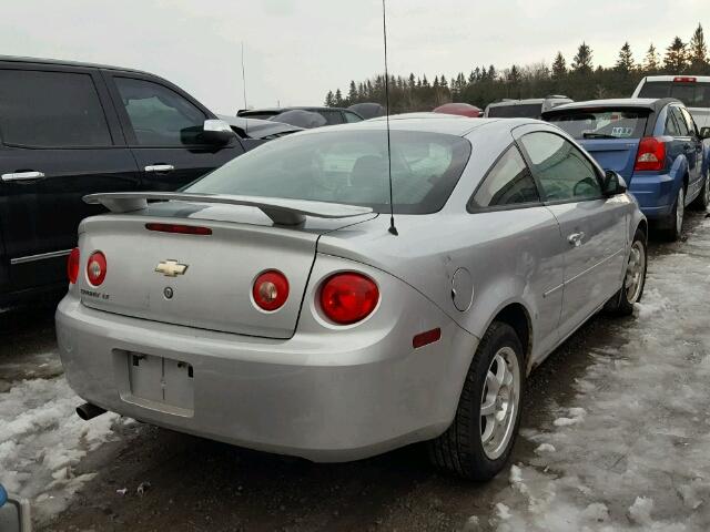 1G1AL15F467812568 - 2006 CHEVROLET COBALT LT GRAY photo 4