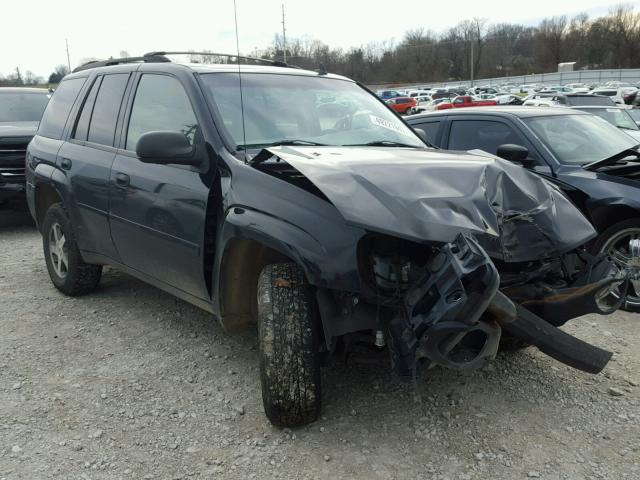 1GNDS13S462271856 - 2006 CHEVROLET TRAILBLAZE BLACK photo 1