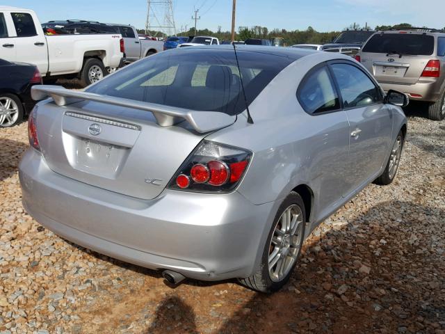 JTKDE167880225087 - 2008 TOYOTA SCION TC 银色 照片 4