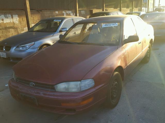 4T1SK12E2PU210440 - 1993 TOYOTA CAMRY LE 红色 照片 2