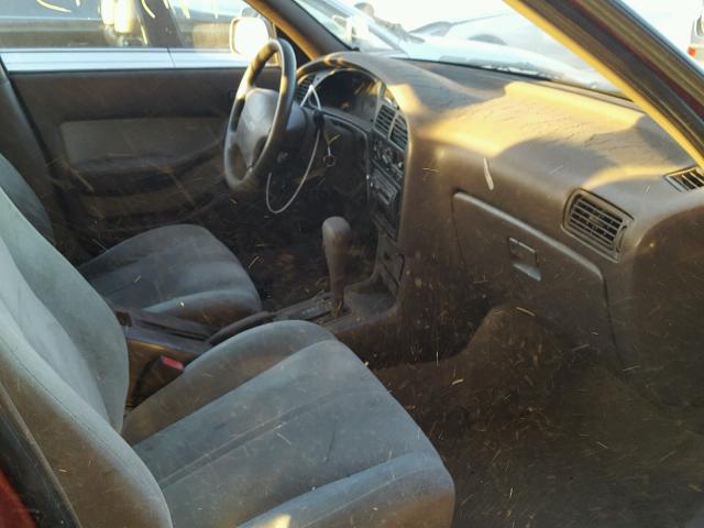 4T1SK12E2PU210440 - 1993 TOYOTA CAMRY LE 红色 照片 5