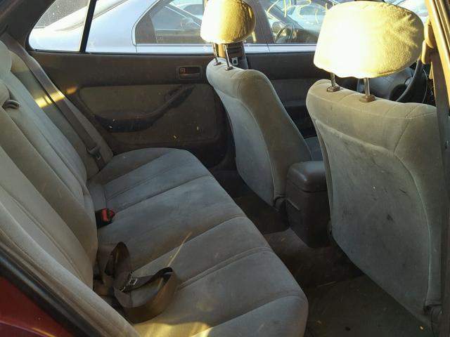 4T1SK12E2PU210440 - 1993 TOYOTA CAMRY LE 红色 照片 6