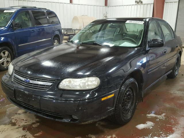 1G1NE52J82M519263 - 2002 CHEVROLET MALIBU LS 黑色 照片 2