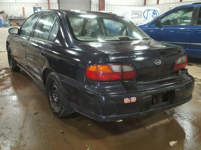1G1NE52J82M519263 - 2002 CHEVROLET MALIBU LS 黑色 照片 3