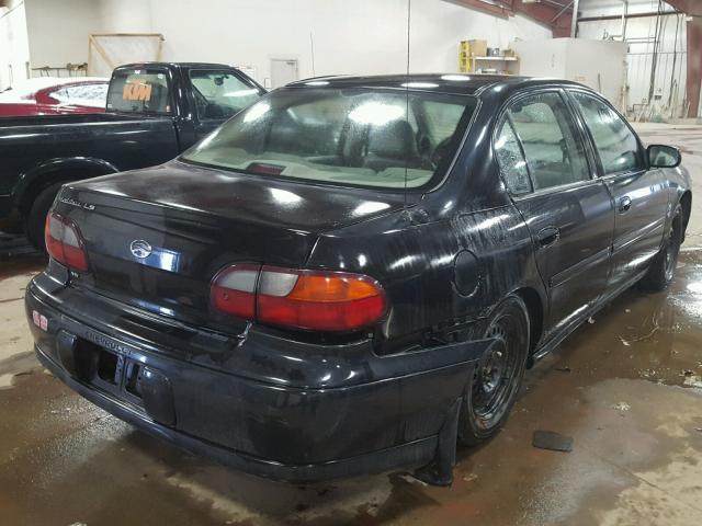 1G1NE52J82M519263 - 2002 CHEVROLET MALIBU LS BLACK photo 4