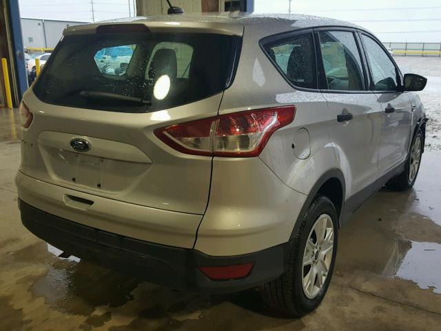 1FMCU0F75DUC13378 - 2013 FORD ESCAPE S SILVER photo 4