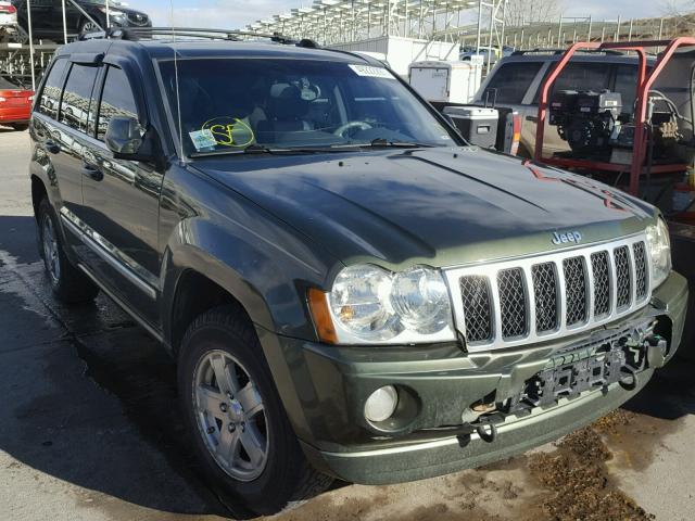 1J8HR68247C609269 - 2007 JEEP GRAND CHER GREEN photo 1