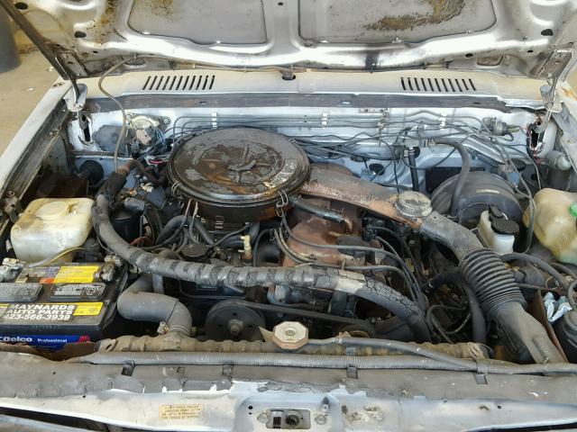 1N6ND06S8FC359121 - 1985 NISSAN 720 KING C SILVER photo 7