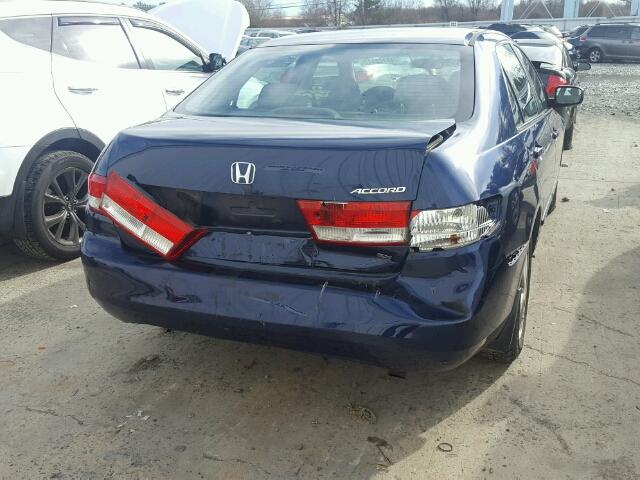 1HGCM56634A101559 - 2004 HONDA ACCORD EX BLUE photo 9