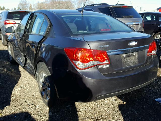 1G1PA5SH9E7154158 - 2014 CHEVROLET CRUZE LS BLACK photo 3