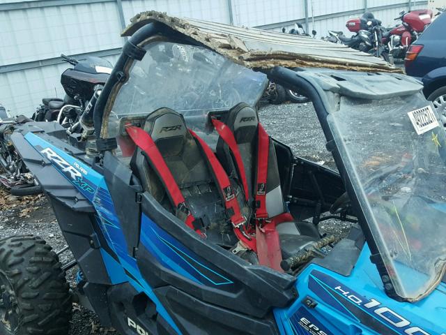 3NSVDE99XFF369563 - 2015 POLARIS RZR XP 100 BLUE photo 10