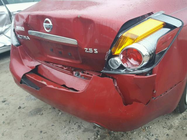 1N4AL21E79N531607 - 2009 NISSAN ALTIMA 2.5 RED photo 9