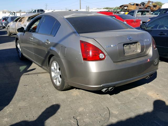 1N4BA41E37C812818 - 2007 NISSAN MAXIMA SE BEIGE photo 3