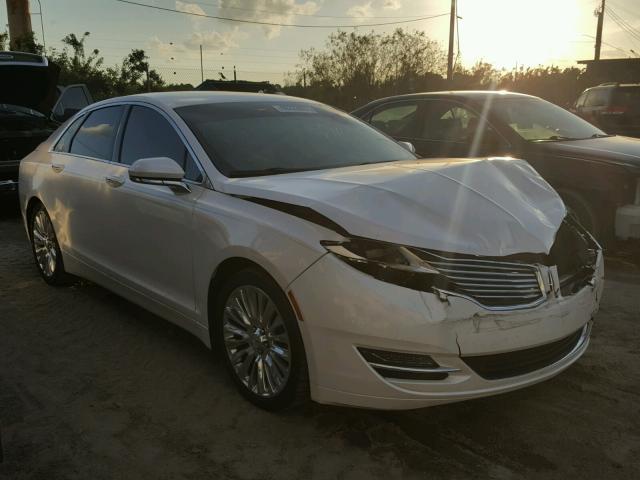 3LN6L2G91DR824978 - 2013 LINCOLN MKZ CREAM photo 1