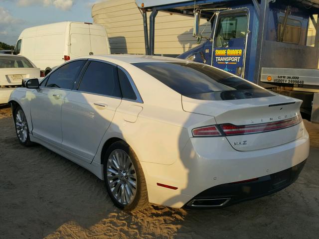 3LN6L2G91DR824978 - 2013 LINCOLN MKZ Կրեմագույն լուսանկար 3