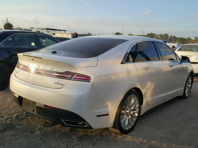 3LN6L2G91DR824978 - 2013 LINCOLN MKZ Կրեմագույն լուսանկար 4