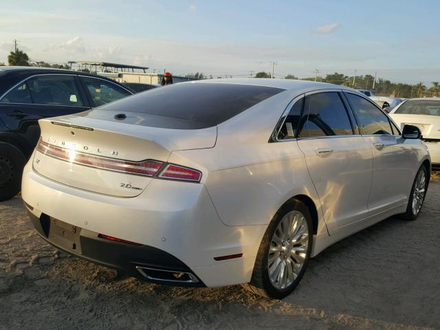 3LN6L2G91DR824978 - 2013 LINCOLN MKZ CREAM photo 4