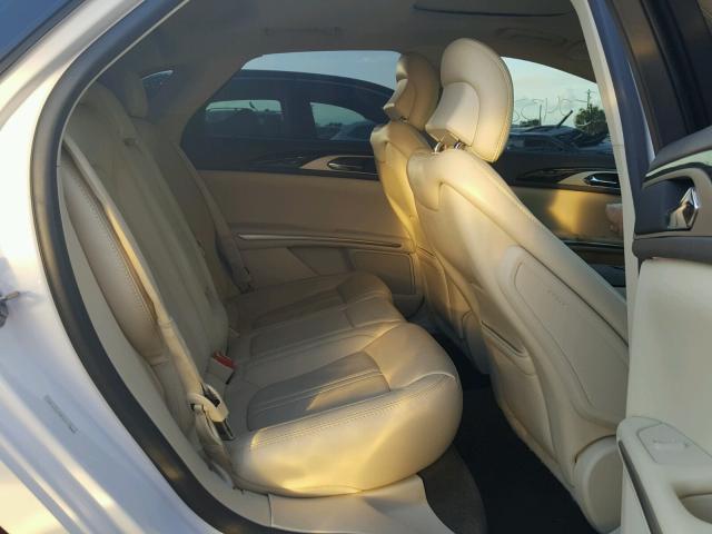 3LN6L2G91DR824978 - 2013 LINCOLN MKZ Կրեմագույն լուսանկար 6