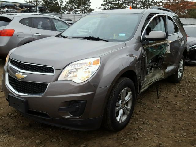 2CNFLEEW6A6310508 - 2010 CHEVROLET EQUINOX LT TAN photo 2