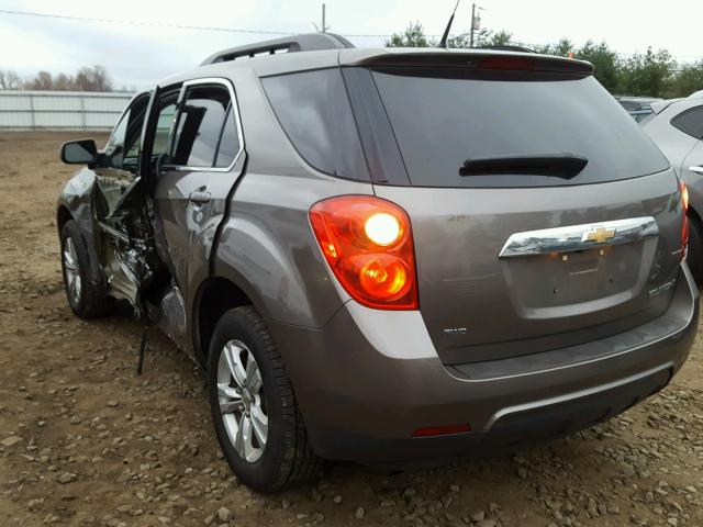 2CNFLEEW6A6310508 - 2010 CHEVROLET EQUINOX LT TAN photo 3