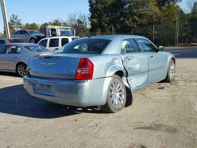 2C3LA33V09H565722 - 2009 CHRYSLER 300 LIMITE GREEN photo 4