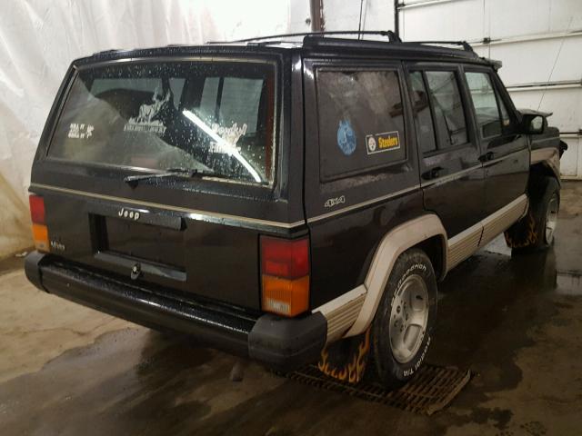 1J4FJ78S2TL271239 - 1996 JEEP CHEROKEE C BLACK photo 4