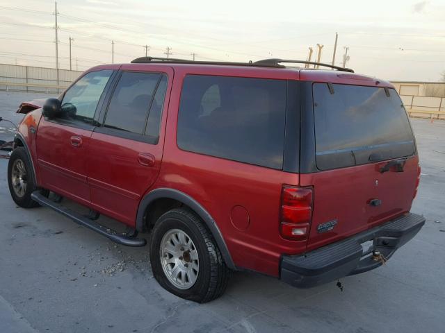 1FMRU1565YLA56942 - 2000 FORD EXPEDITION RED photo 3