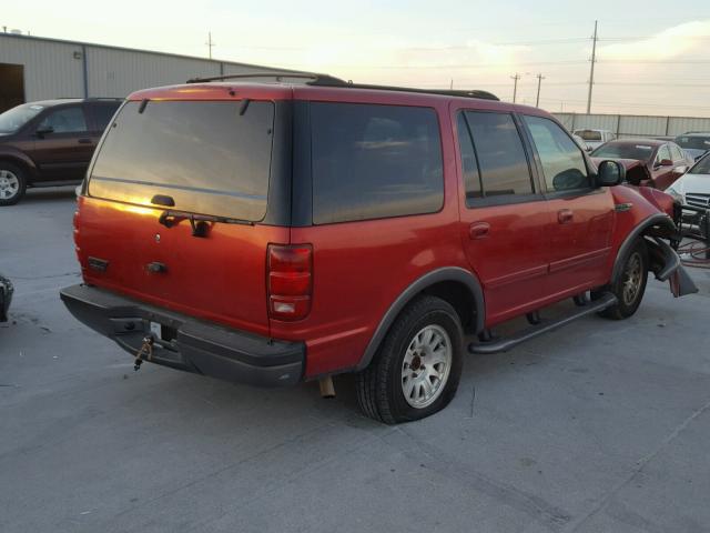 1FMRU1565YLA56942 - 2000 FORD EXPEDITION RED photo 4