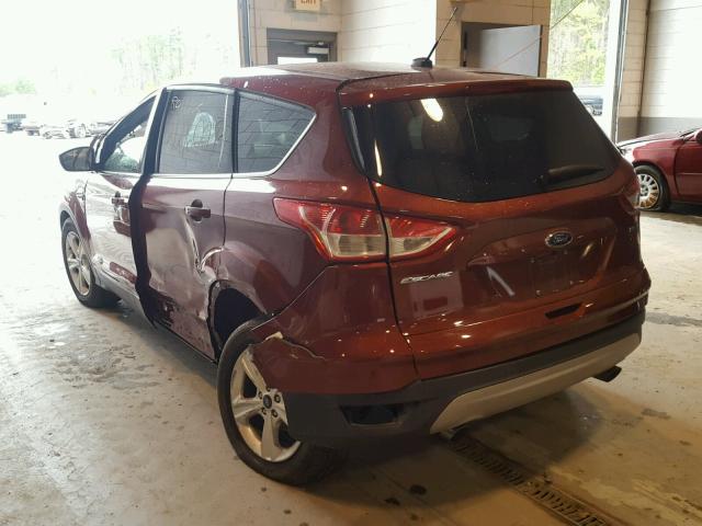 1FMCU0G72GUB90662 - 2016 FORD ESCAPE SE RED photo 3