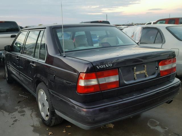 YV1KS9604V1114545 - 1997 VOLVO 960 PURPLE photo 3