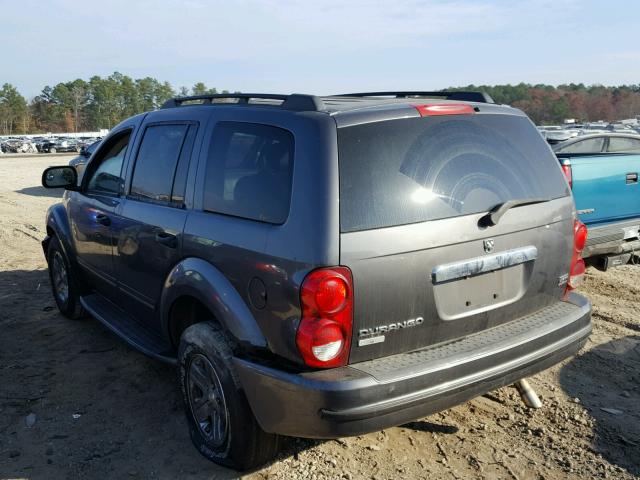 1D4HB58D94F185947 - 2004 DODGE DURANGO LI GRAY photo 3