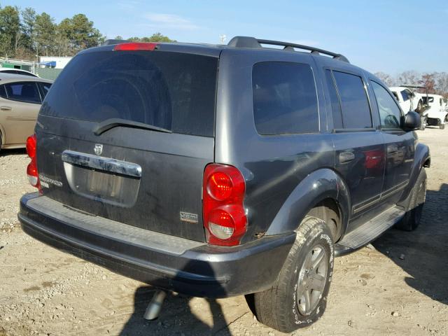 1D4HB58D94F185947 - 2004 DODGE DURANGO LI GRAY photo 4