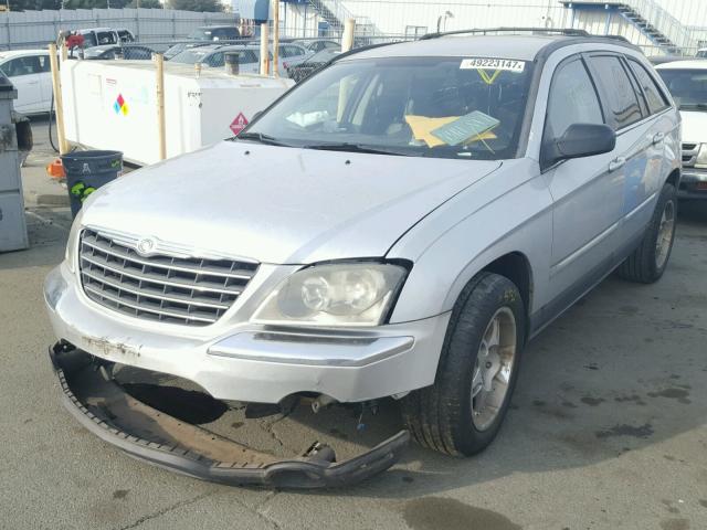 2C8GF68485R653761 - 2005 CHRYSLER PACIFICA T SILVER photo 2