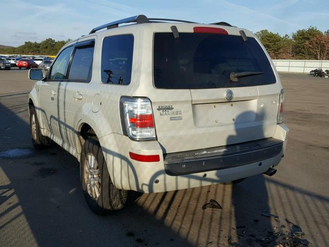 4M2CU97719KJ17882 - 2009 MERCURY MARINER PR SILVER photo 3