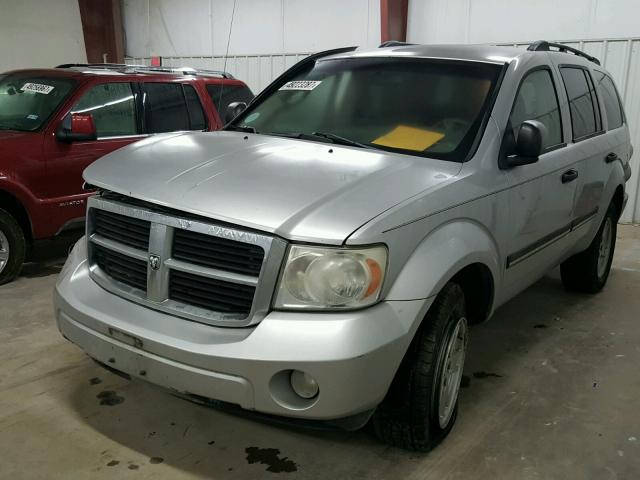 1D8HD48N38F154887 - 2008 DODGE DURANGO SL SILVER photo 2