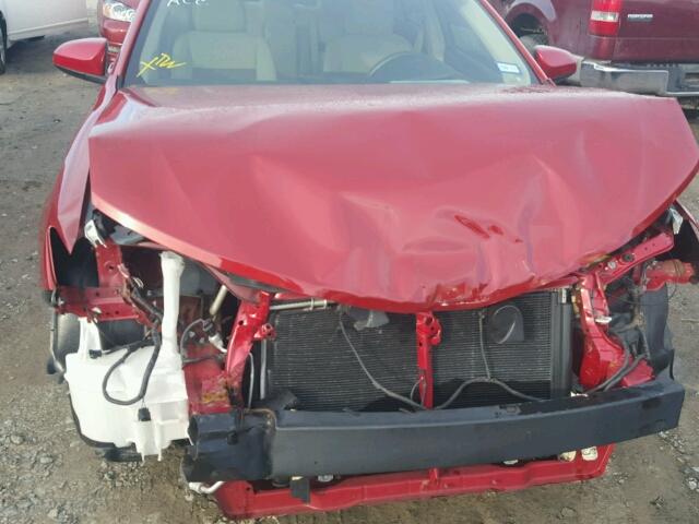 4T1BF1FK7CU546311 - 2012 TOYOTA CAMRY BASE RED photo 7