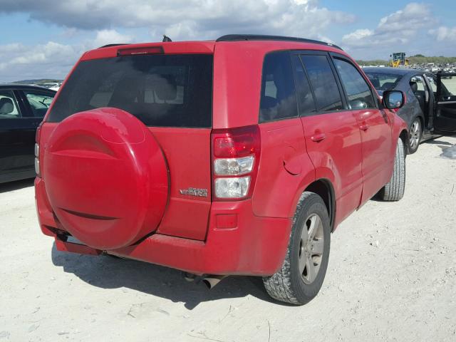 JS3TE944264102001 - 2006 SUZUKI GRAND VITA RED photo 4