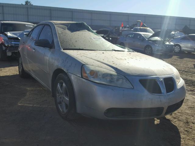 1G2ZH57N284113410 - 2008 PONTIAC G6 GT SILVER photo 1